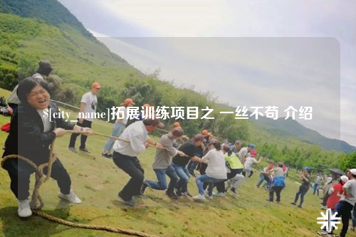 宿迁拓展训练项目之 一丝不苟 介绍